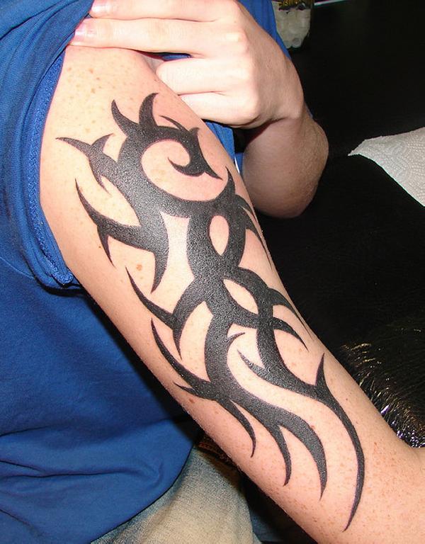 tribal-arm-tattoo