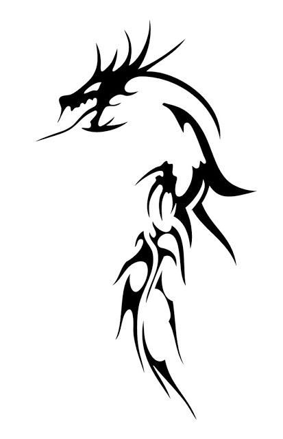 tribal dragon tattoo Dragon Tattoo