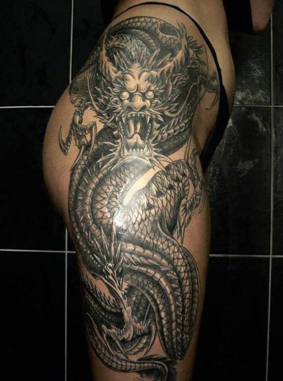 Breathtaking Dragon Tattoos for You