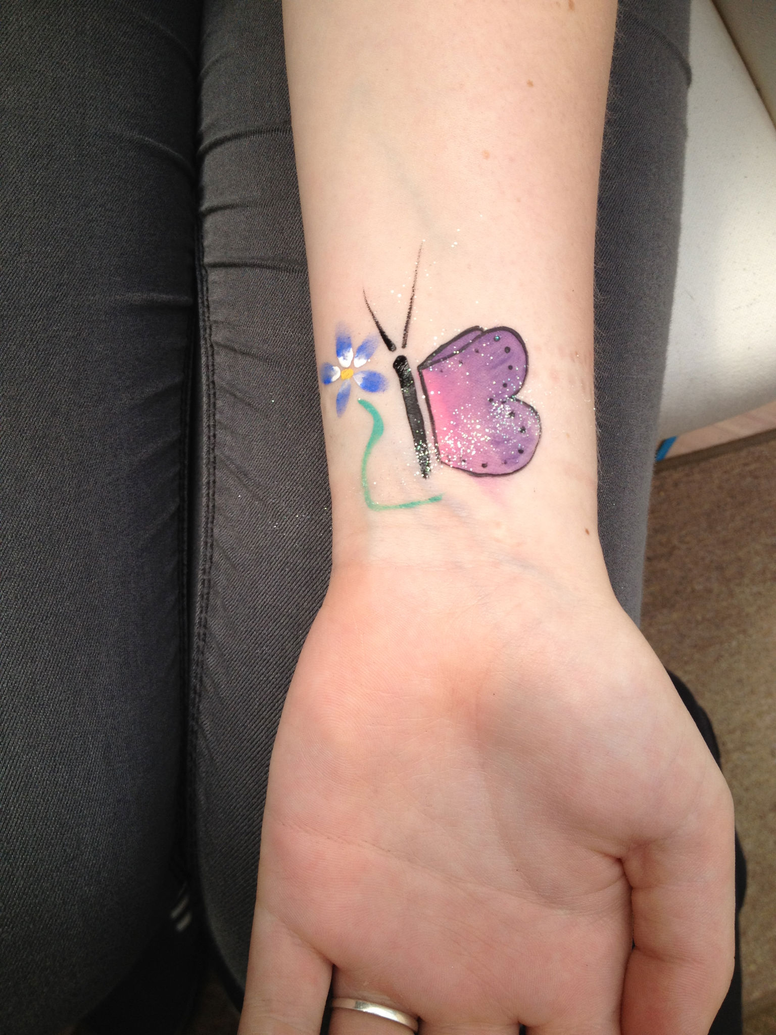 Butterfly Tattoo Designs On Wrist