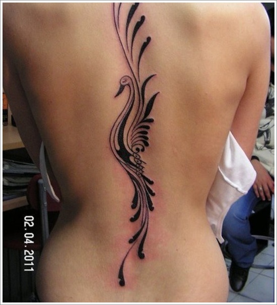 Dazzling and Eye-Catching Swan Tattoo Designs