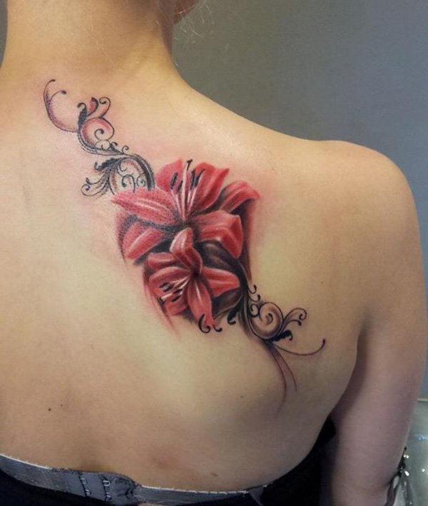 Flower Tattoo Designs For Women..
