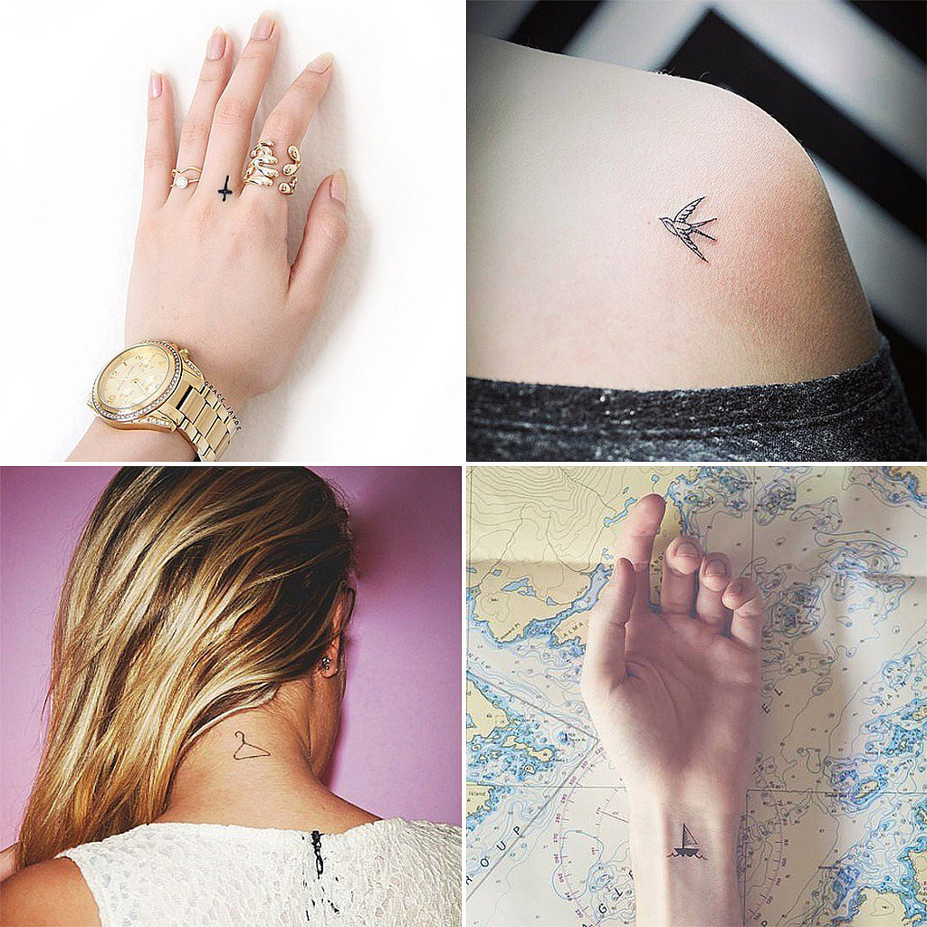 Real-Girl Tiny Tattoo Ideas For Your First Ink