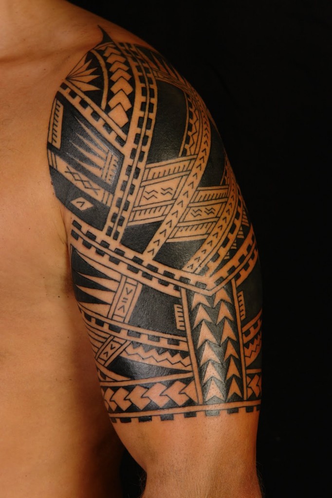 Samoan Half Sleeve Tattoo Designs