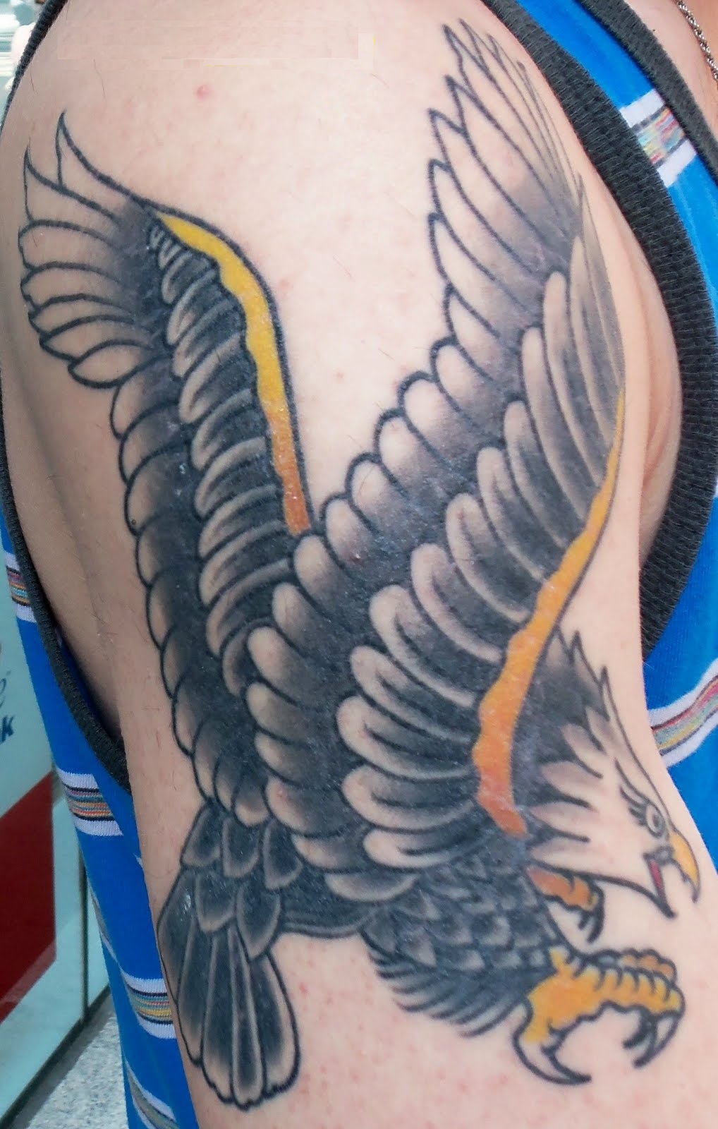 Bald Eagle Tattoo Traditional