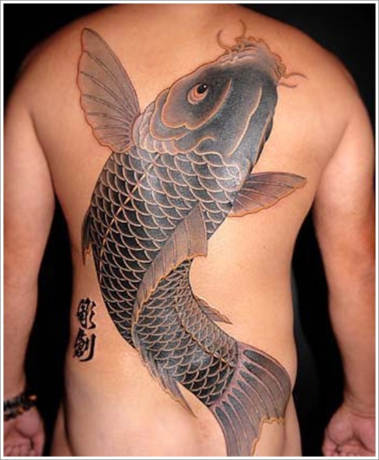 Beautiful Koi Fish Tattoo Designs.