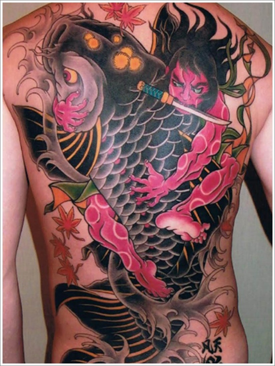Beautiful Koi Fish Tattoo Designs