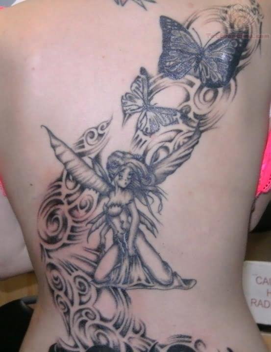 Butterfly Fairies Tattoos Images Gallery