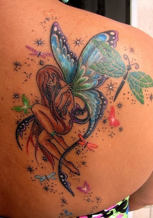 Fairy Tattoos Designs To Enhance Your Beauty - Yo Tattoo