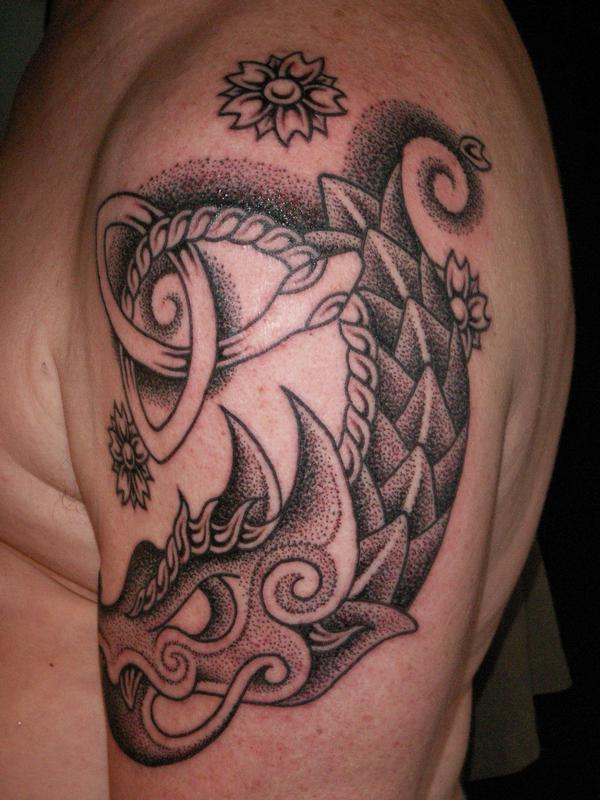 Celtic Dragon Tattoos for Men
