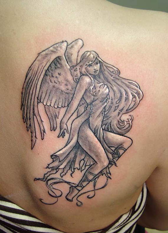 Cutest and Prettiest Angel Tattoos