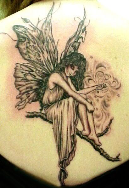 Dark Angel Fairy Tattoo Designs