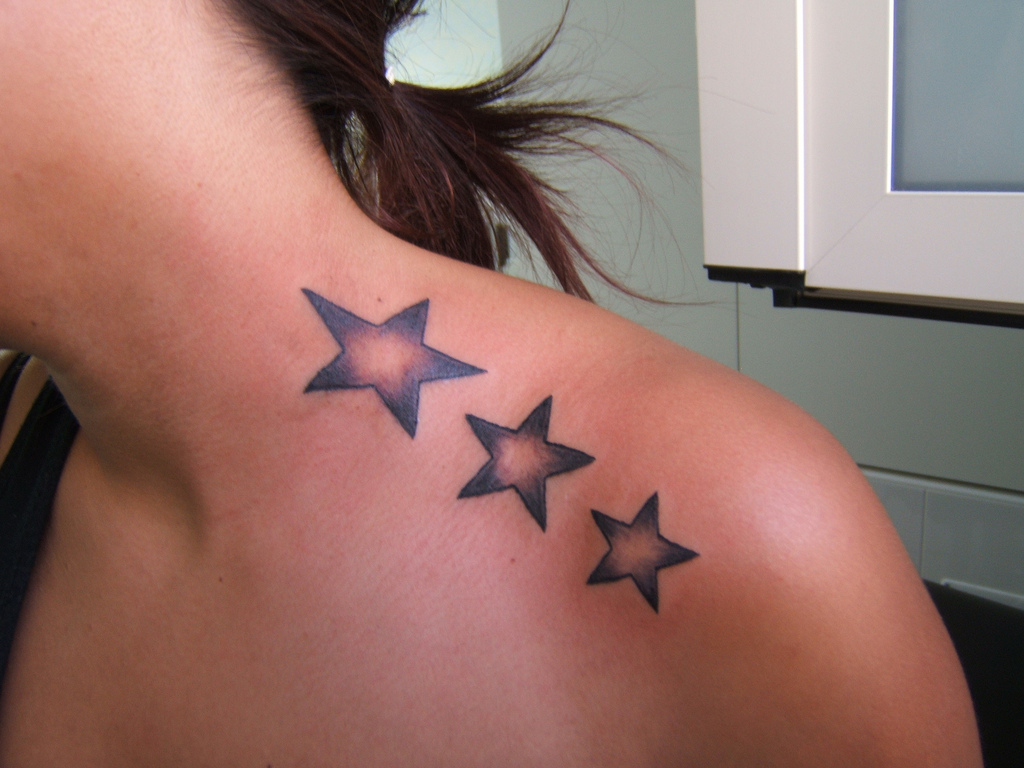 Eye-Catching Star Tattoos...