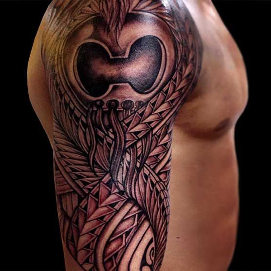 Great Hawaiian Tattoo Designs For Men