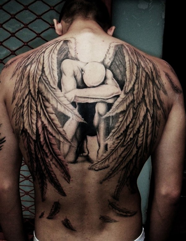 Holy Angel Tattoo Designs pics