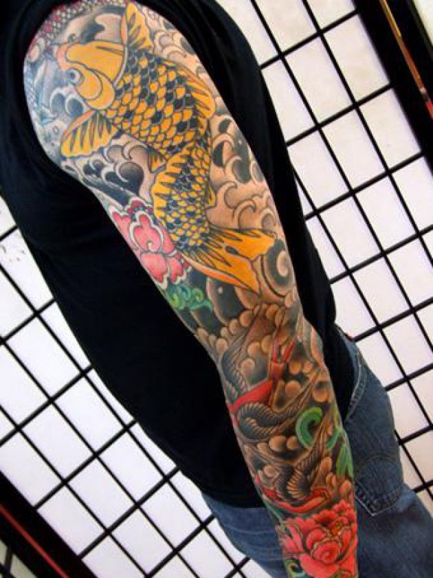 Japanese Half Sleeve Tattoo Designs