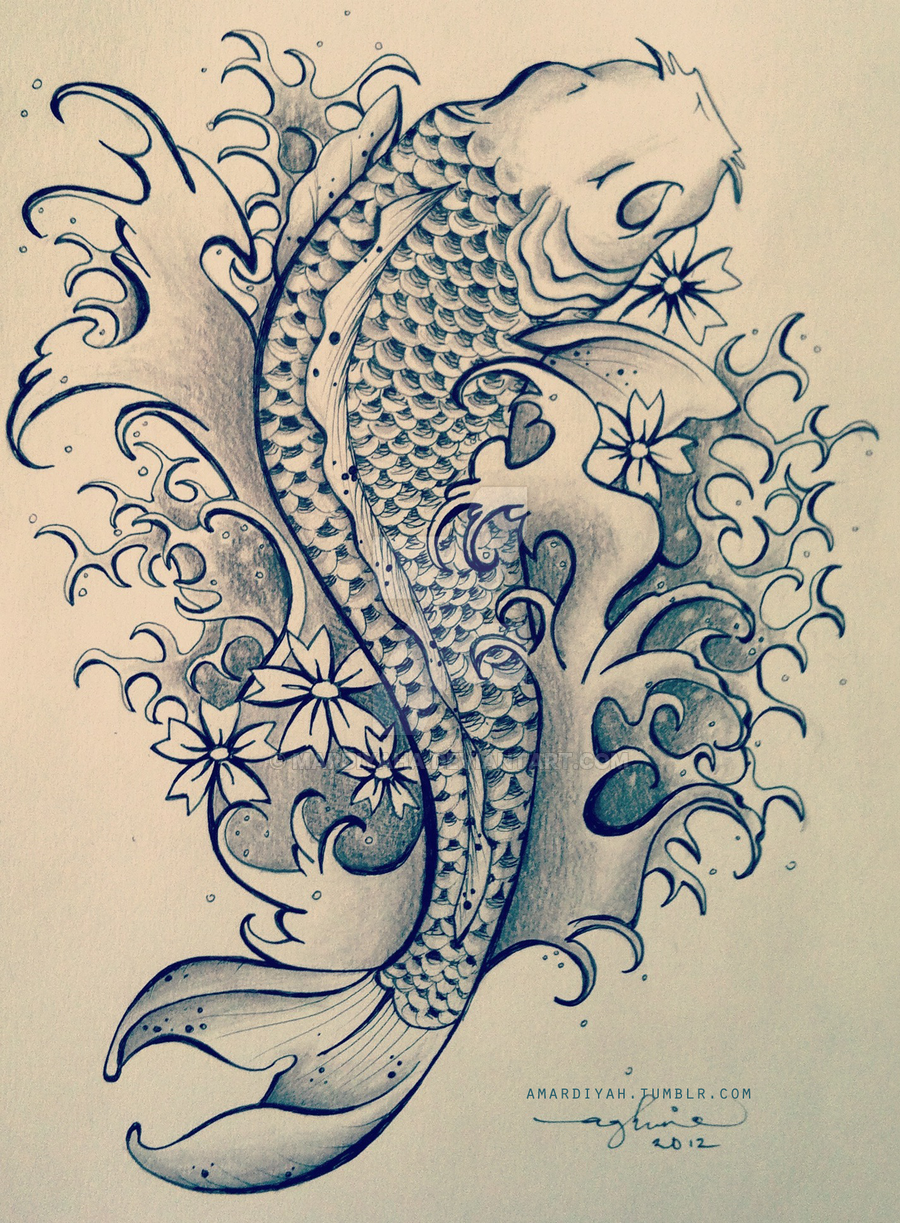 Koi Fish Tattoo images