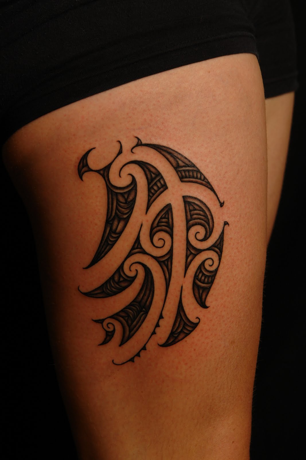 Maori Tattoo Design For Girls