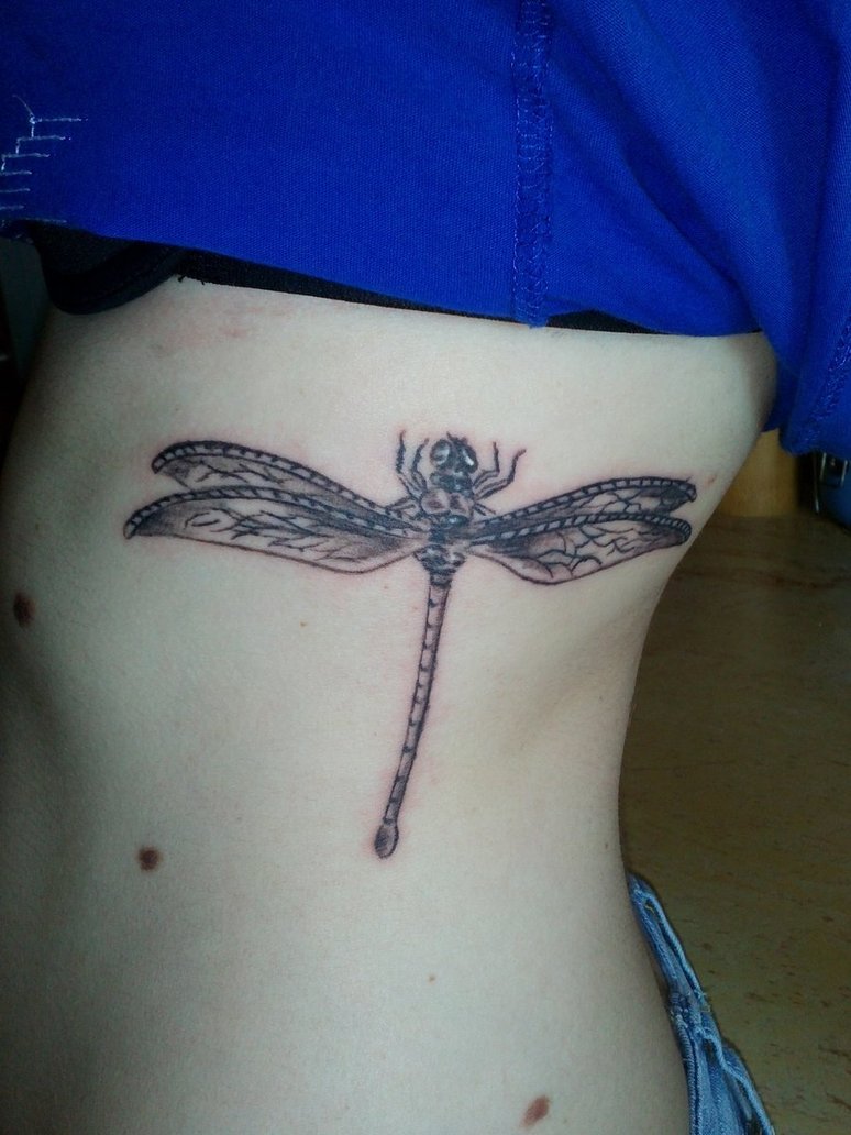 Simple Dragonfly Tattoo ideas