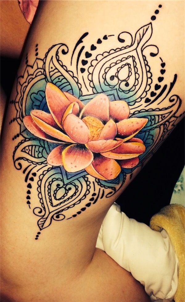 best Lotus Flower Tattoos