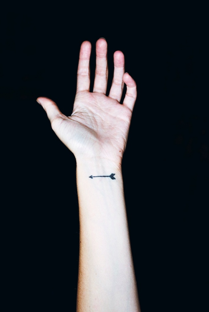 Arrow-Wrist-Tattoo