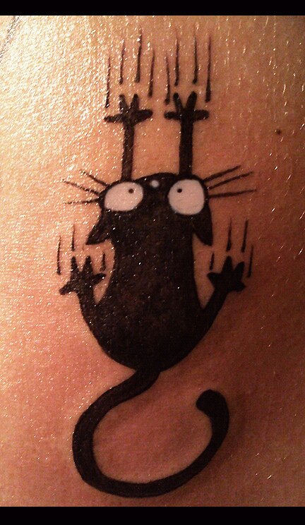 Cat Scratch Tattoo