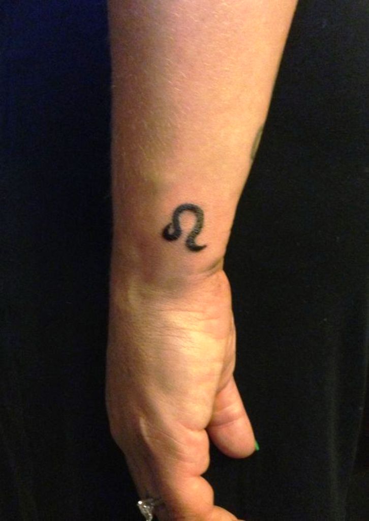 Leo horoscope symbol tattoo Small Tattoos,