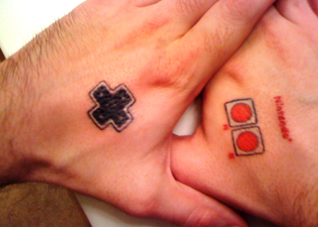 Nintendo-controller-buttons-tattoo