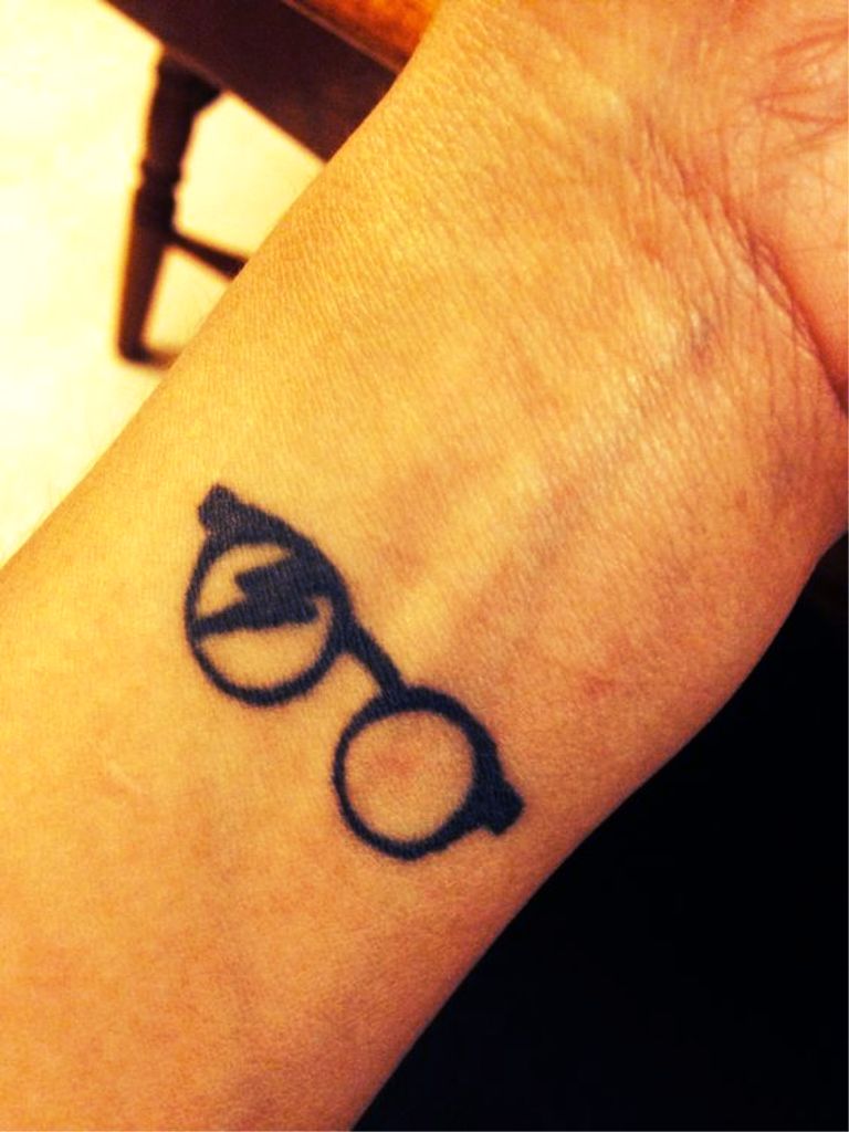 Small Harry Potter tattoo _