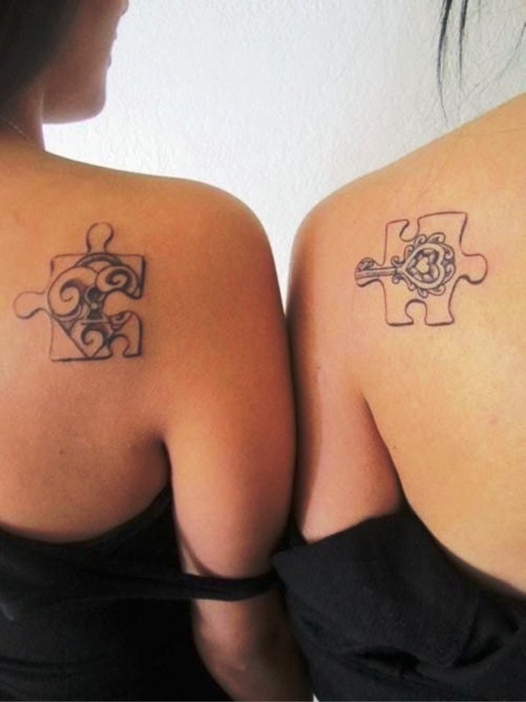 interlocking-puzzle-pieces-matching-tattoos