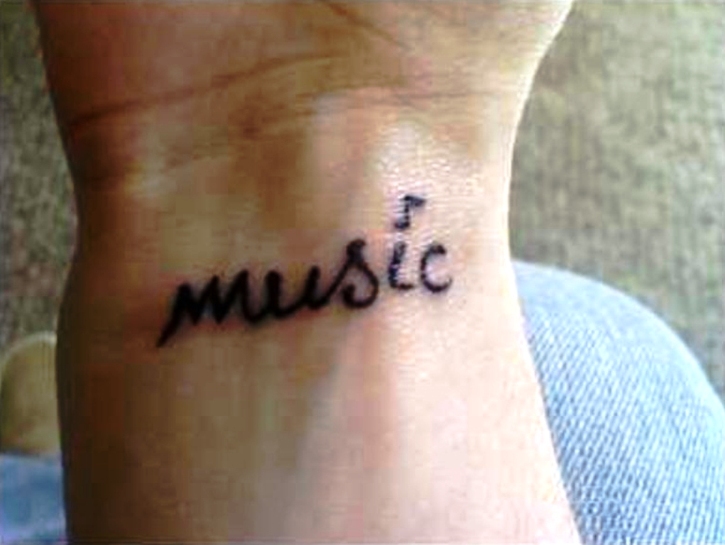 music-word-tattoo