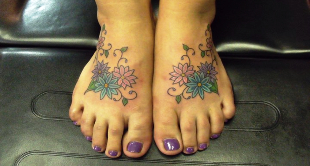 small tattoos ankle placement ideas