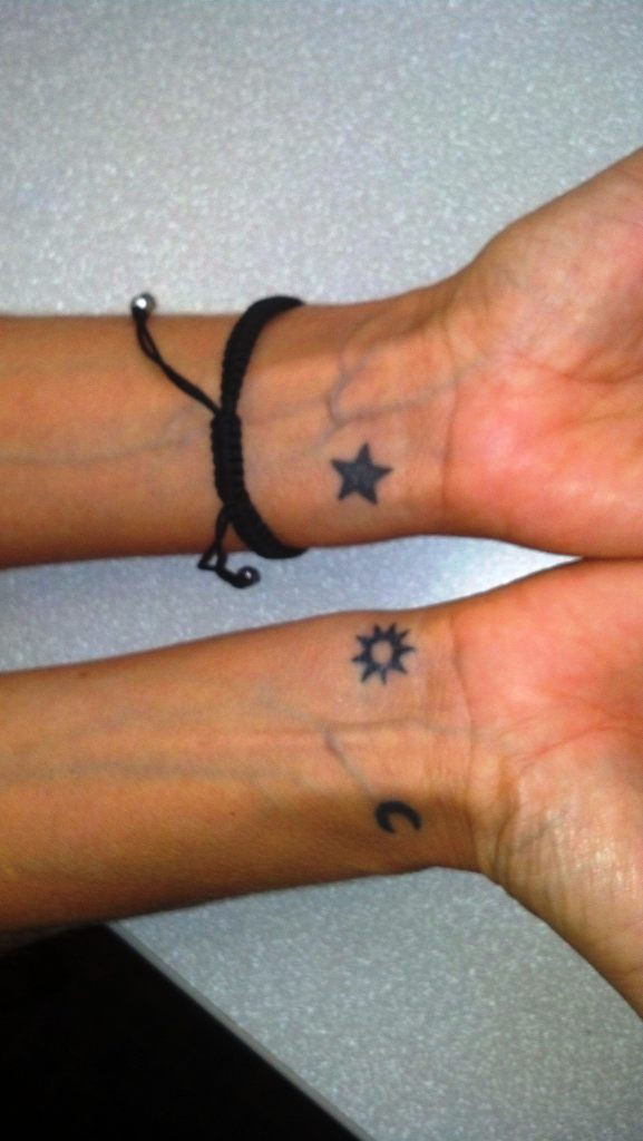 star wrist tattos