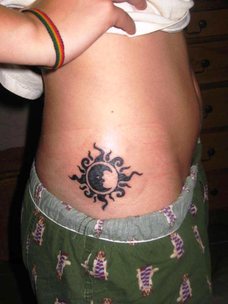 sun-n-moon-side-waist-tattoo