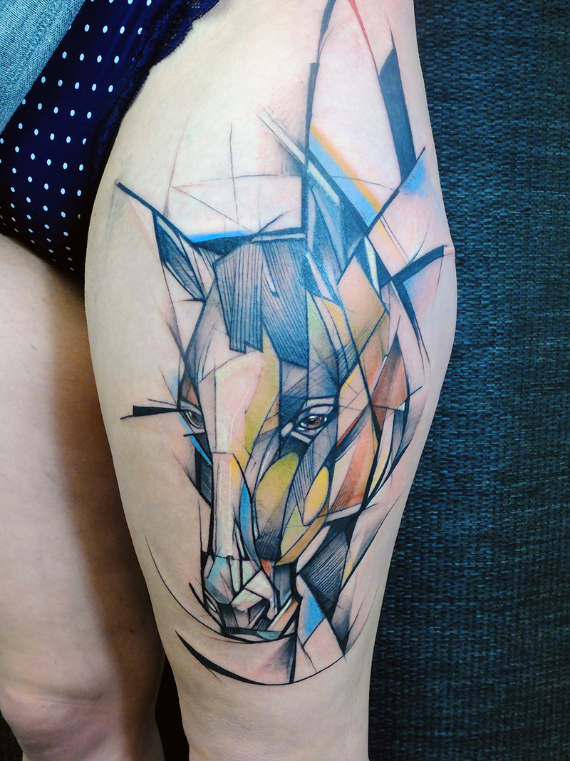 Amazing Geometric and Watercolor
