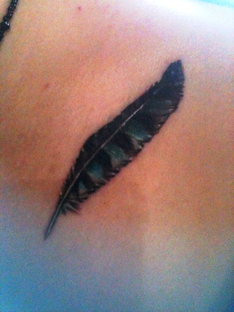 Small-Feather-Tattoo-Designs