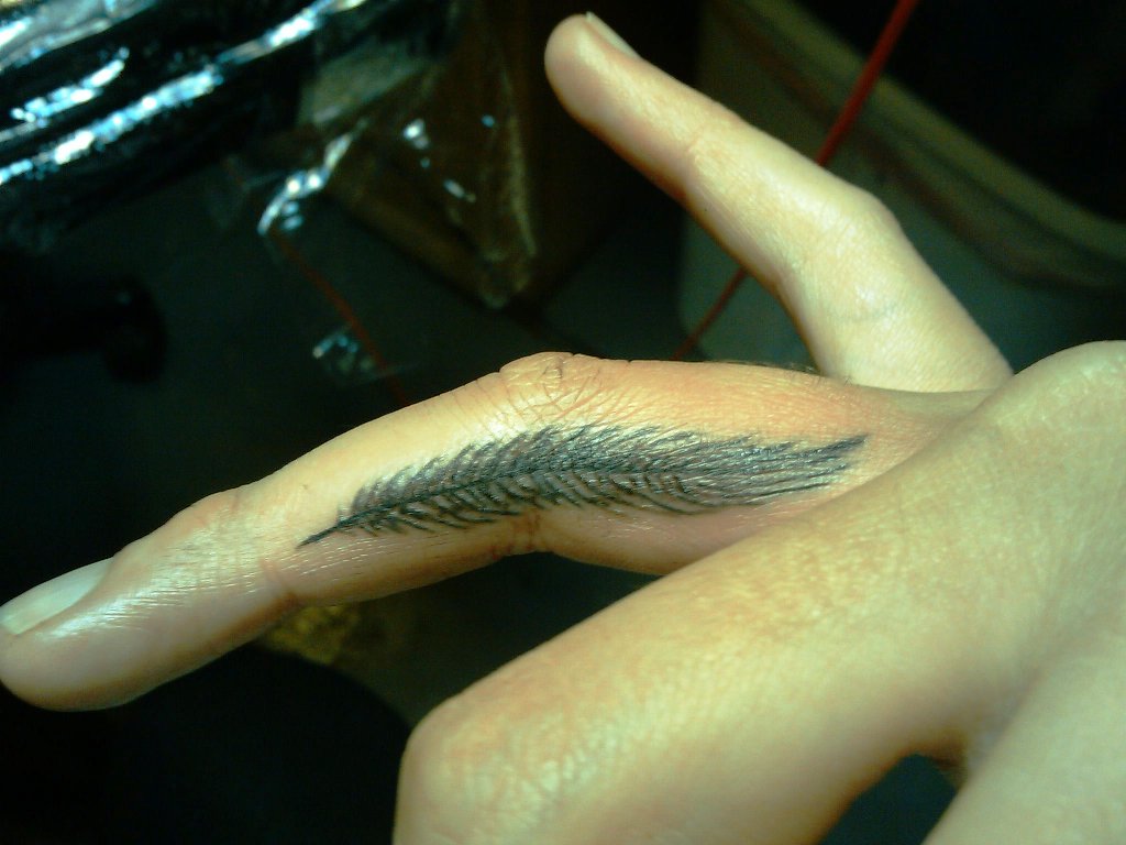 Small-Feather-Tattoos-Designs