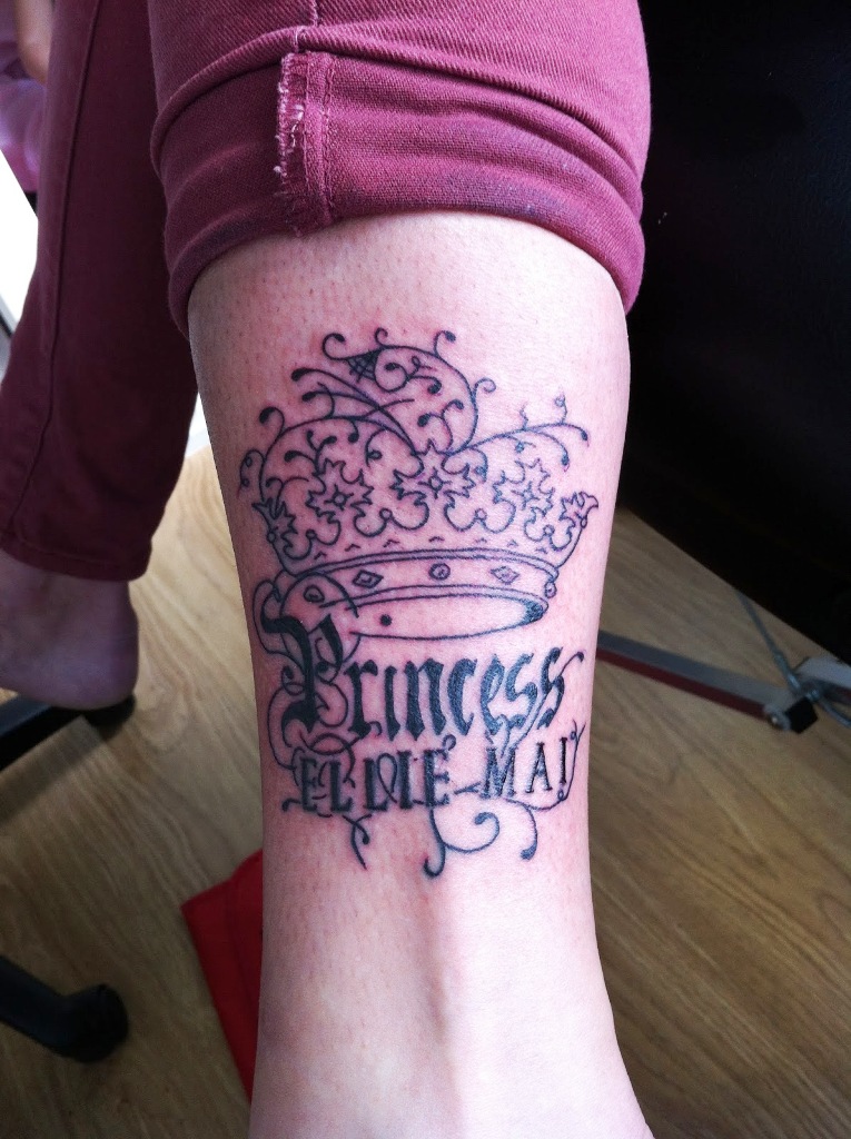 Tattoo Designs Princess Crown Tattoo Designs of Crowns