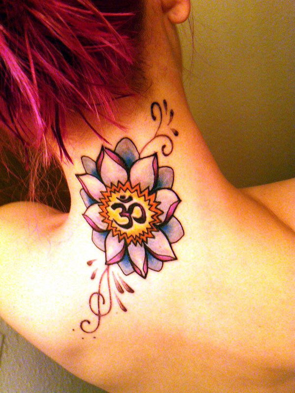 om-lotus-tattoo