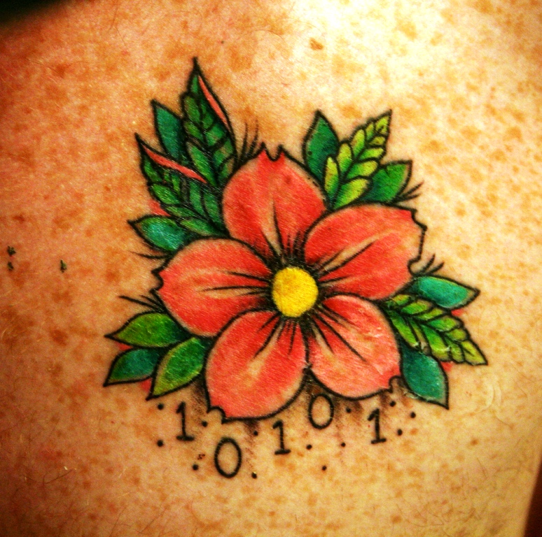 small flower tattoos