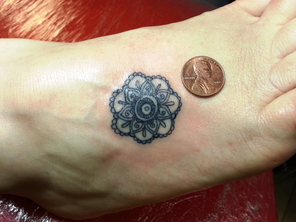 small mandala tattoos designs