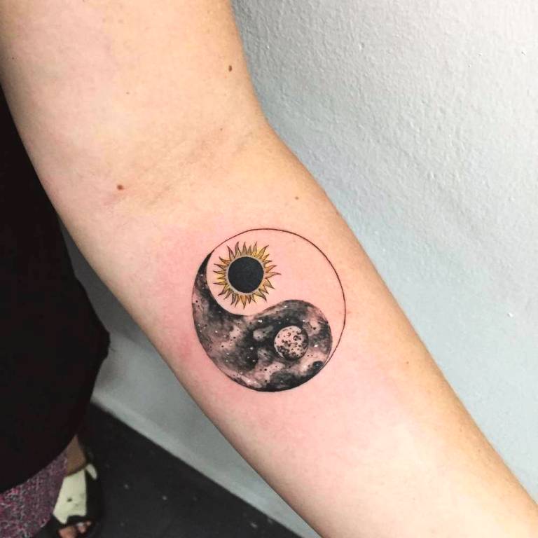small sun tattoos ideas
