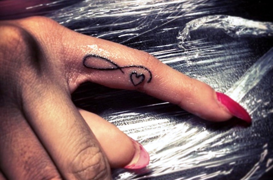 tiny-heart-infinity-tattoo-on-finger