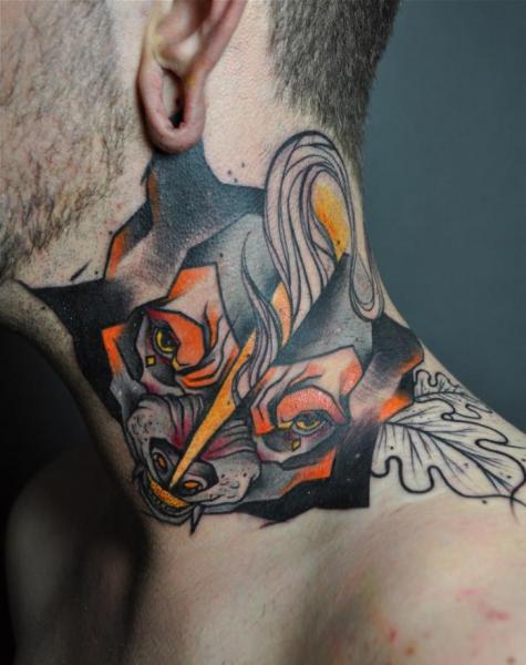abstract-dog-tattoo