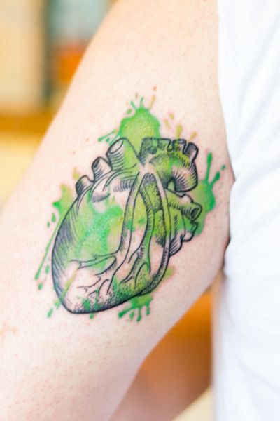 anatomical-heart-tattoo-with-colours