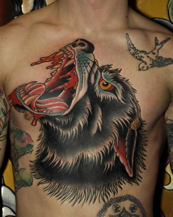 angry-wolf-tattoo-new-ideas