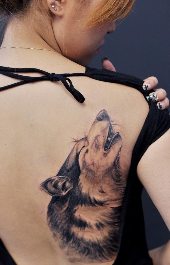 beautiful-wolf-tattoo