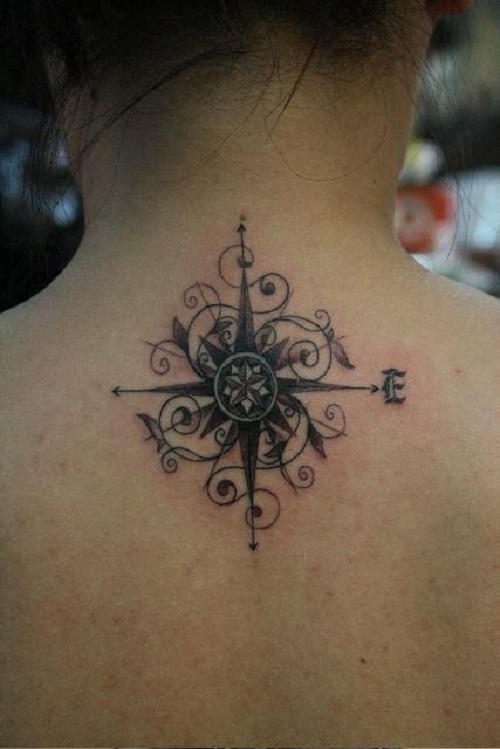 compass-tattoo-designs-for-women