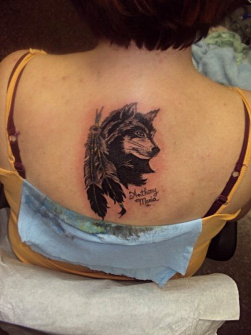 female-wolf-tattoos