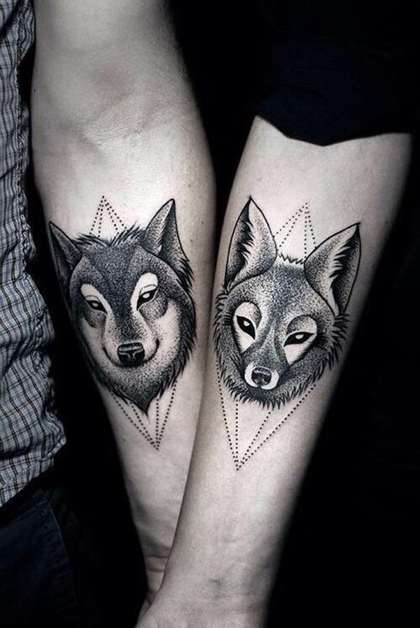 fox-and-wolf-tattoo